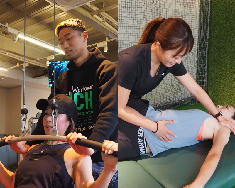 2F HARBOR SPORTS STUDIO Training&Stretch Harbor Golf & Sports ハーバーゴルフ